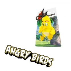 Brelok Angry Birds Chuck - 9 cm pluszak maskotka